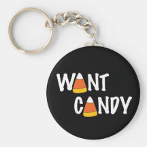 Want Candy - Halloween Treats Keychains