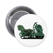War Chariot, Heroes Square, Budapest(3) Pinback Button