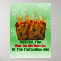 War On Fruitcakes Poster