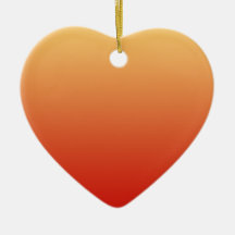 Warm colours, plain design. christmas ornament
