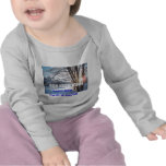 WARM KITTY WARM SNUGGLES Winter Sunrise Design Tshirt