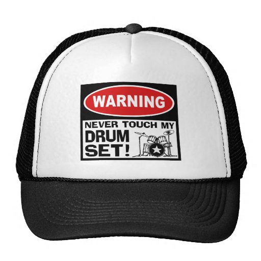 WARNING - DRUMS MESH HAT