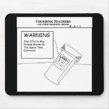 Warning Mouse Pads