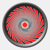 Warp Drive Design 2 Round Sticker