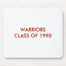 WARRIORSCLASS OF 1990 MOUSE MAT