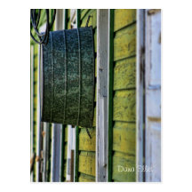 Wash Tub on Green Post Cards