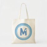 Washed Away! Blue Monogram Bag
