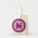 Washed Away! Purple Monogram Bag