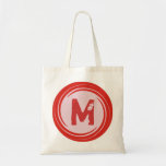 Washed Away! Red Monogram Bag