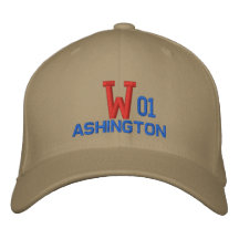 WASHINGTON, 01 EMBROIDERED HAT