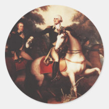 Washington Before Yorktown by Rembrandt Peale Sticker