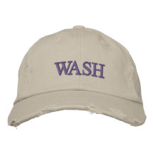 Washington Embroidered Hat