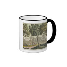Washington's house at Mount Vernon, from 'Le Costu Coffee Mugs