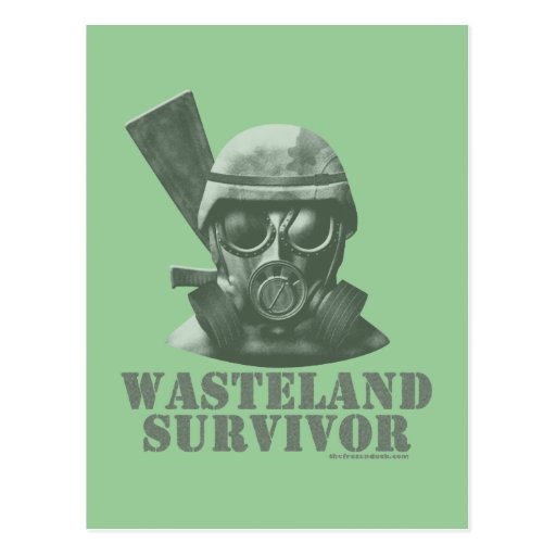 Wasteland Survivor Post Card