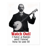Watch Out Postcard