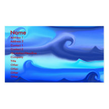 Water business card