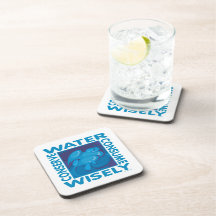 Water Conservation Beverage Coaster