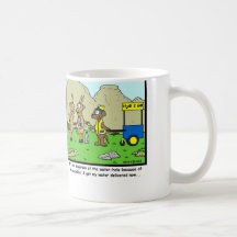 Water Delivery: Antelope Cartoon Mug