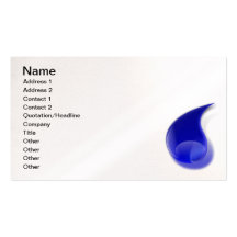 water_drop_2_Vector_Clipart Business Card Templates