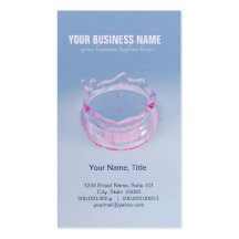 Water Drop Business Card