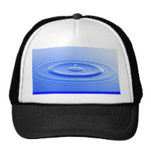 Water drop mesh hats
