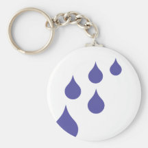 water drops key chains
