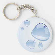 Water Drops Keychains