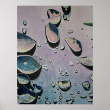water drops poster