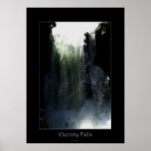 WATER FALL Art Print