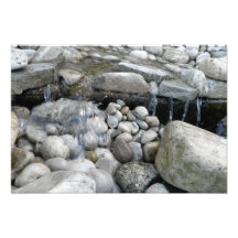 Water fall photo art