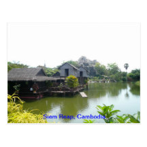 Water house in Siem Reap Postcards