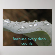 Water is Prescious! Print