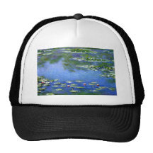 Water Lilies by Claude Monet Mesh Hats
