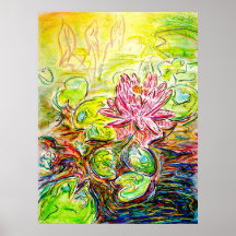 Water Lillie Print
