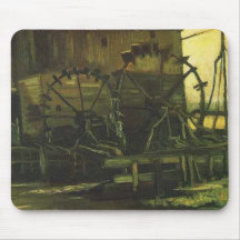 Water Mill at Gennep,Vincent van Gogh Mouse Pad
