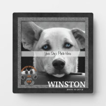 Water Spaniel Dog Breed Memorial Plaque
