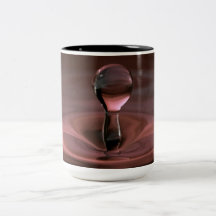 Water Splash in a pink antique Colour Mug