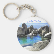 Water Stonehenge ~ Lake Tahoe Keychain