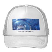 water universe trucker hat