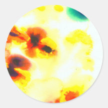 Watercolor 7 sticker