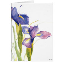 watercolor card