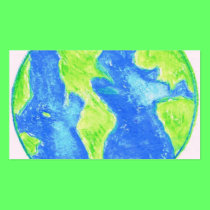 WATERCOLOR EARTH business cards