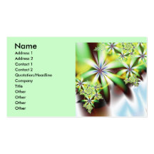 Waterfall Business Card Template