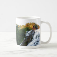 WATERFALL IN AUTUMN cup Mug