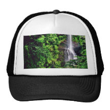 Waterfall In The Jungle Mesh Hat