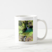 Waterfalls along the Road to Hana, Maui, Hawaii Coffee Mug