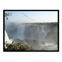 Waterfalls Picture! Iguazu Falls! Postcard