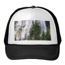 Waterfalls Trees Trucker Hats