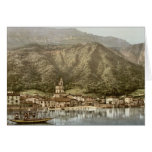 Waterfront, Campione, Italy classic Photochrom Card