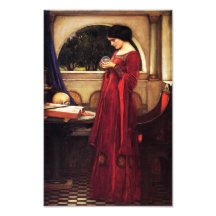 Waterhouse The Crystal Ball Print Art Photo